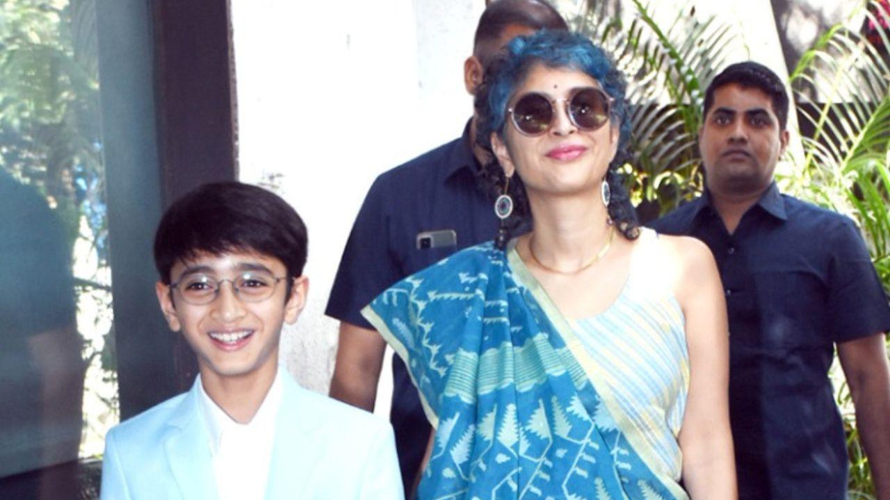 Aamir Khan’s ex-wife Kiran Rao made a fashion statement with her poised and cool attire and cool glares to match it up.
